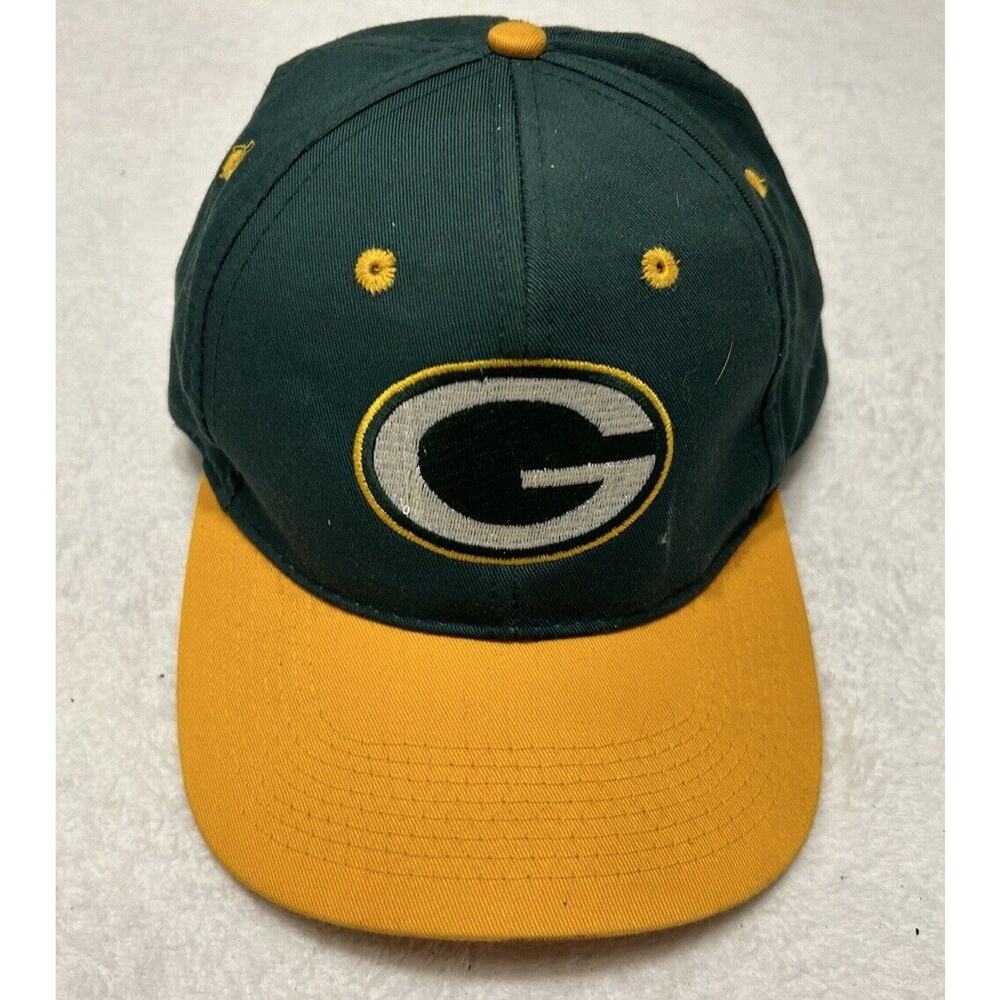1998 Vintage Green Bay Packers NFL Game Day Adjustable Snapback Hat Cap OSFA